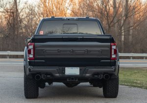 Ford F-150 Raptor Tailgate Panel - Rear - Ford Racing - Carbon Fiber - Gloss - `21-`24 Ford F-150 Raptor Tailgate Panel - Rear - Ford Racing - Carbon Fiber - Gloss - `21-`24